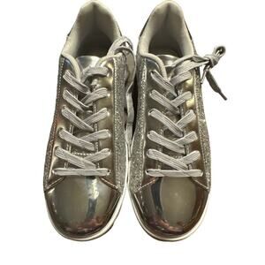 UUBARIS Women Size 8.5 US Silver Glitter